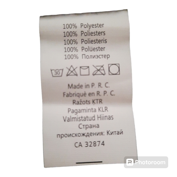 New - Pet Dog Coat Vest Pink/Gray Reflective Strips Black Lining Size 13.78" - Picture 5 of 5